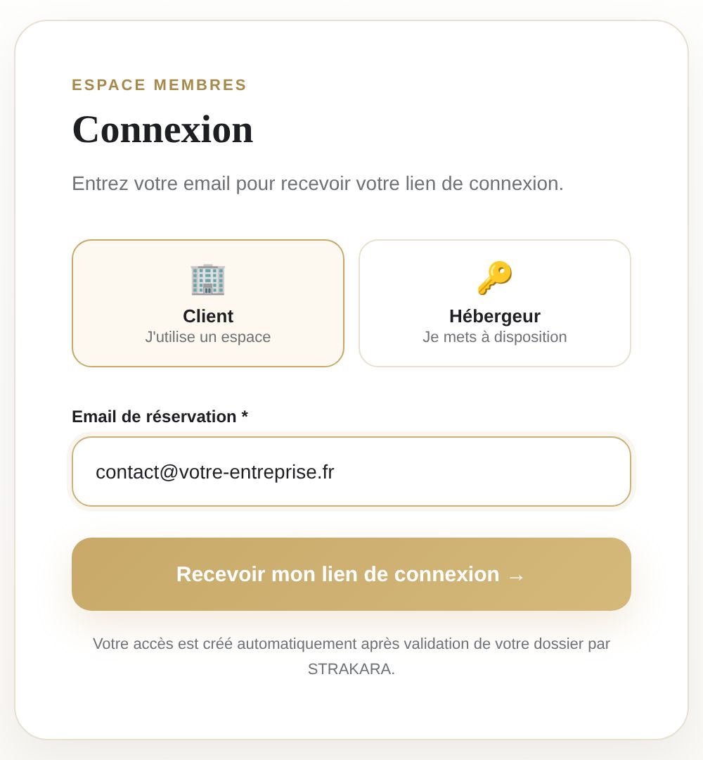 Connexion à l’espace client