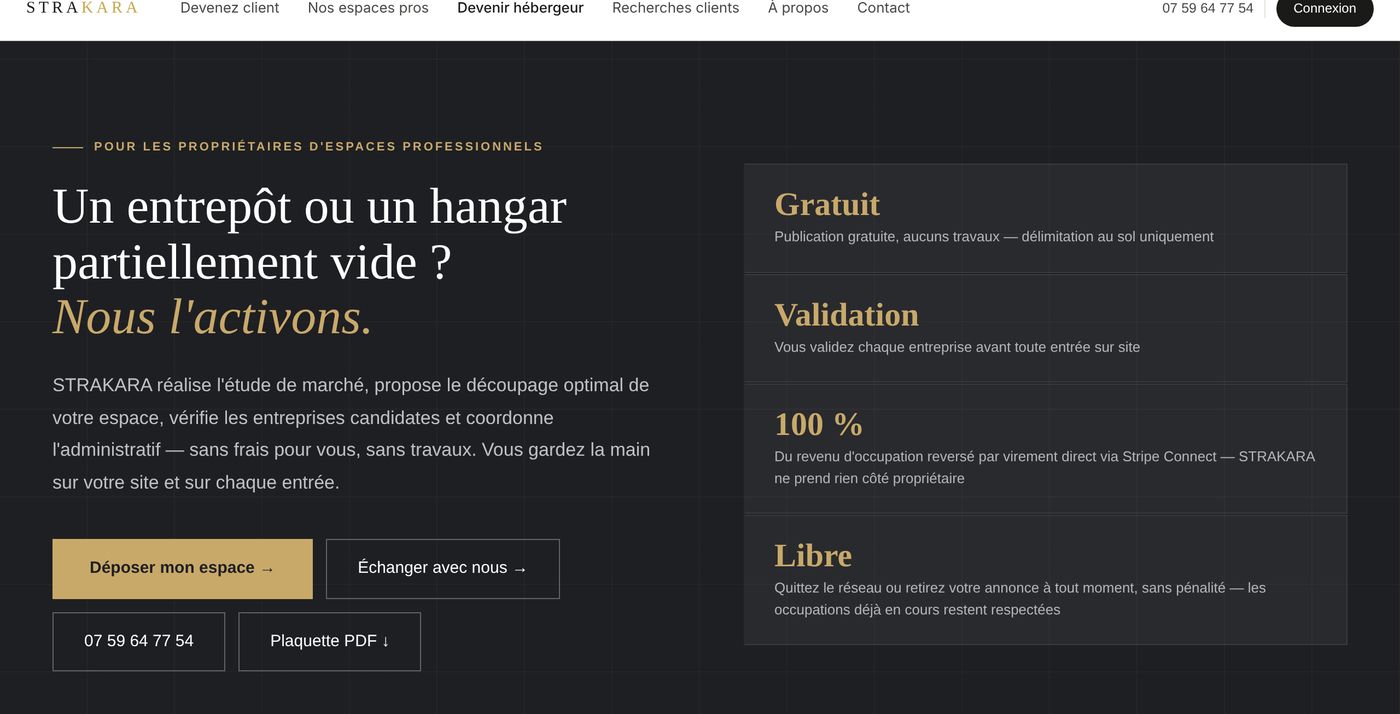 Page devenir hébergeur