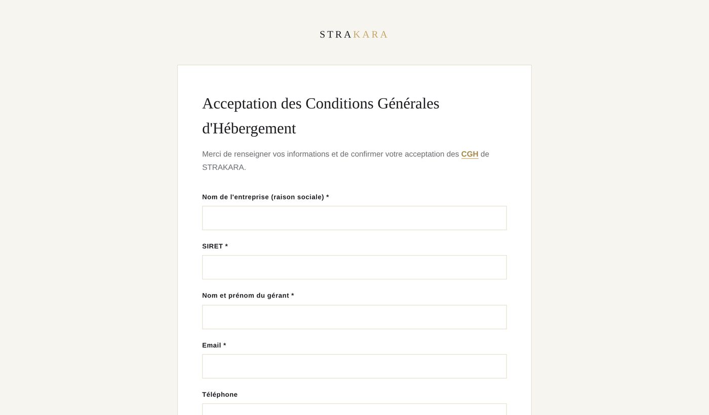 Acceptation des CGH