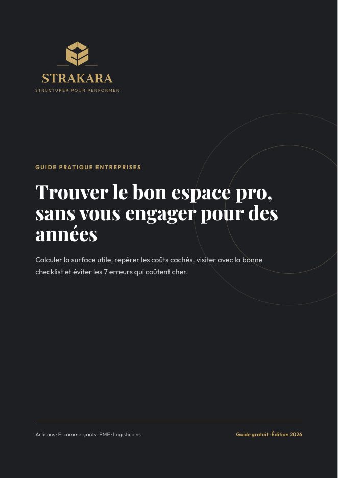 Couverture du guide Trouver le bon espace pro